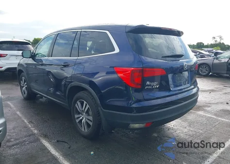 2017 Honda Pilot Ex-L из США, поврежденный, VIN 5FNYF5H54HB044711